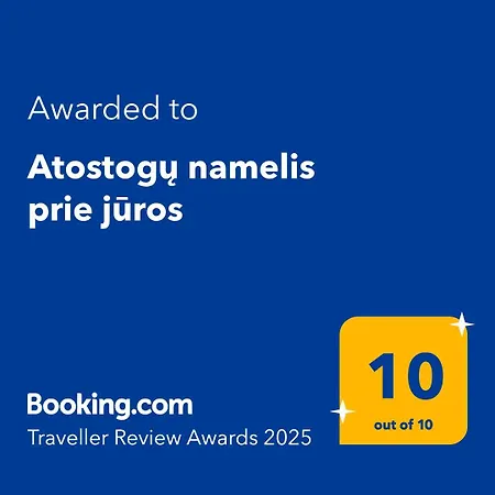 Atostogu Namelis Prie Juros Ferienhaus